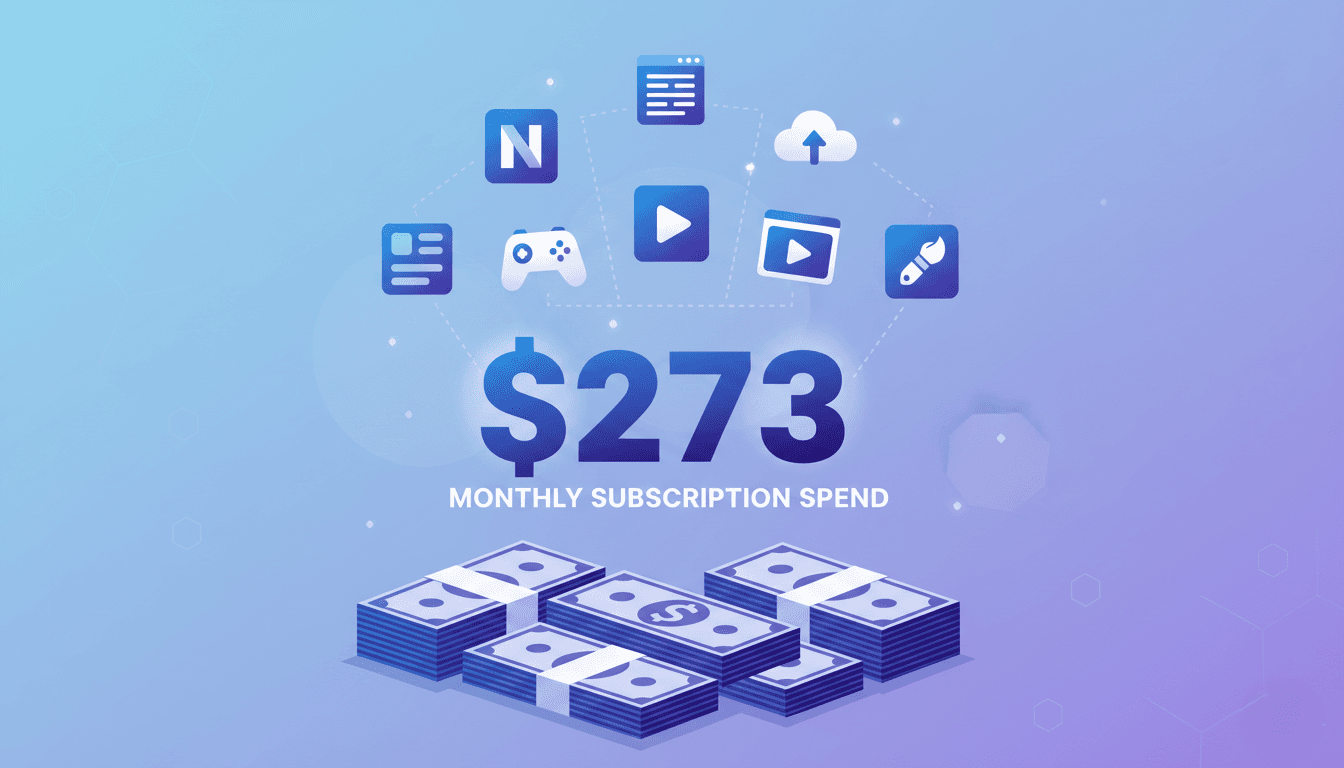 How the Average American Wastes $273/Month on Subscriptions (And How to Fix It)